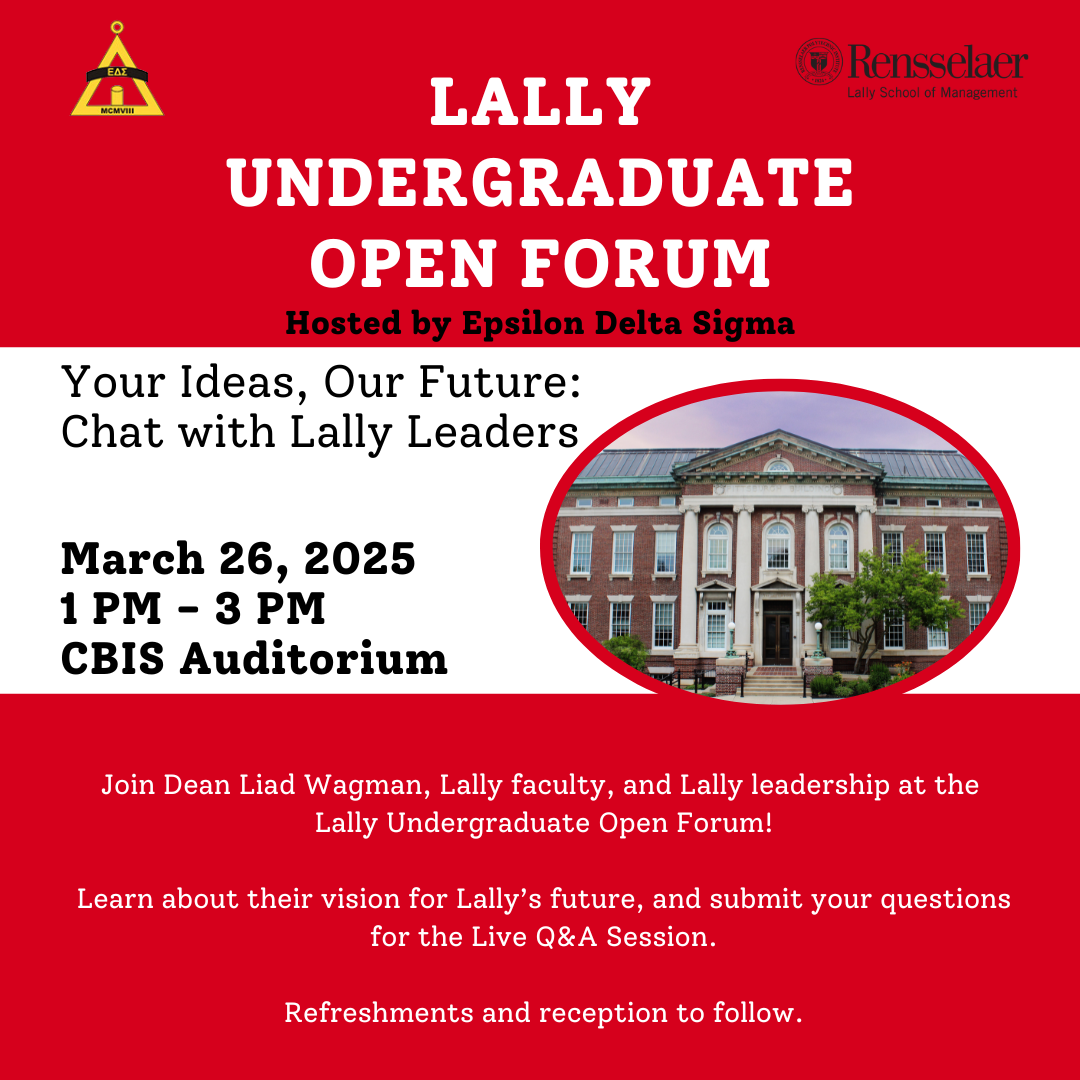 Lally Undergraduate Open Forum