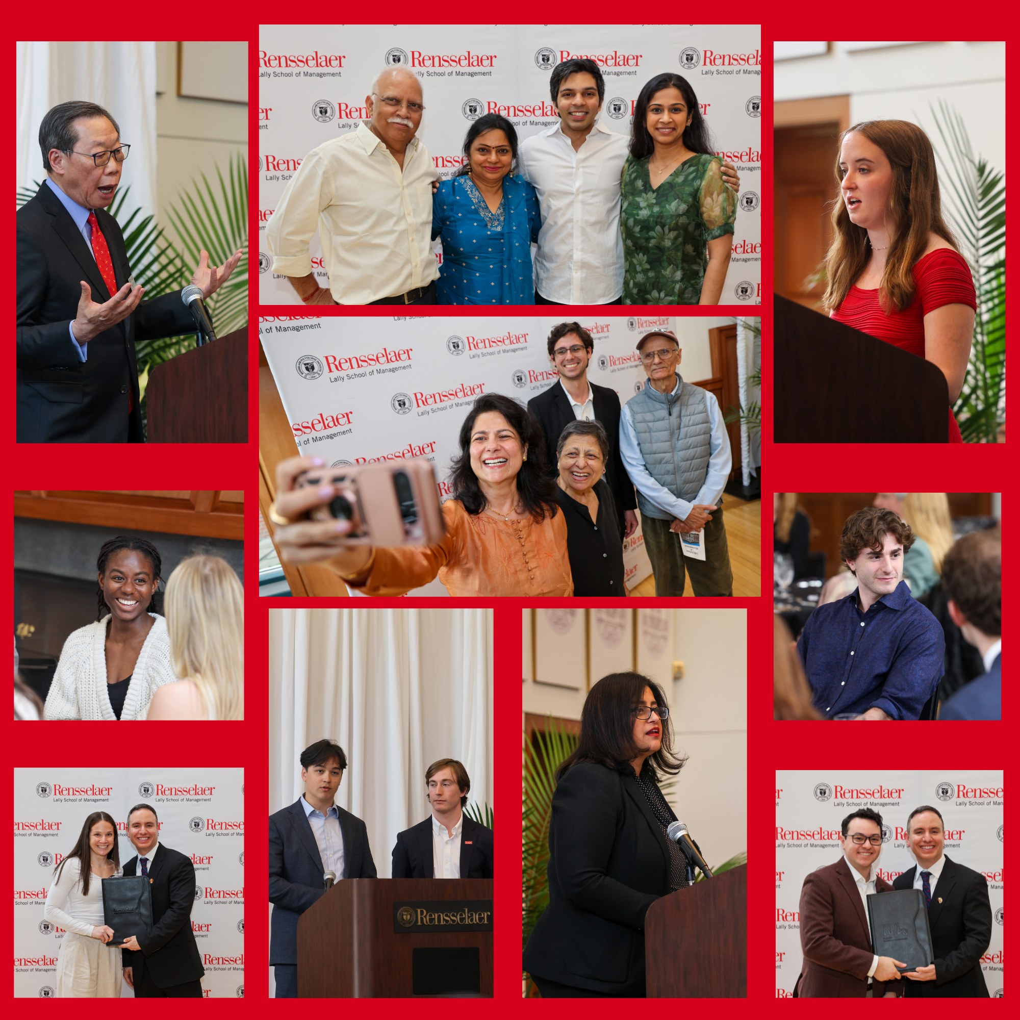 Collage of Graduation Celebration
